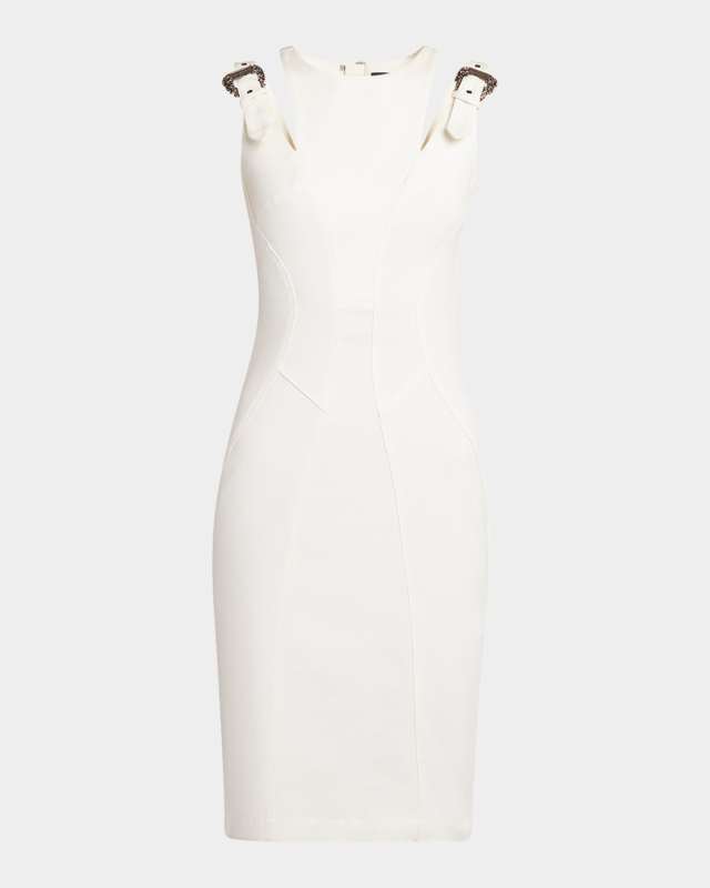 Buckle Sheath Dress